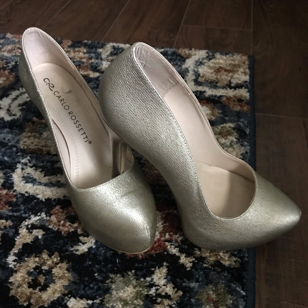 Metallic Heels